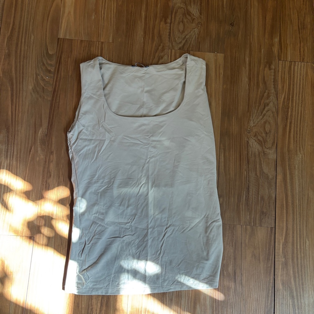 Zara Women's Beige Tank Top